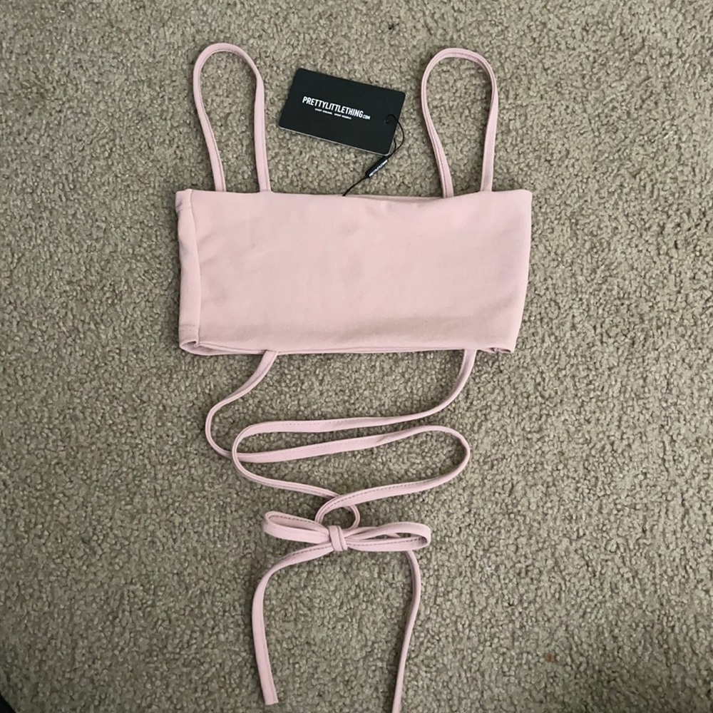 Tie up crop top